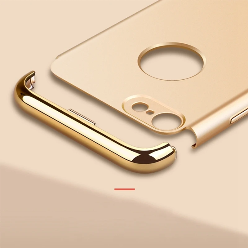 Жесткий чехол из поликарбоната для iPhone 6 s Plus 11 12 Pro Max роскошный армированный 3 в 1 X