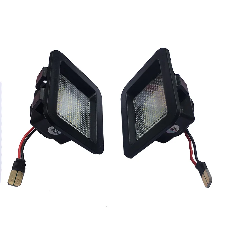 

2 pcs License Plate Light Lamp Assembly Replacement Error Free 6000K White Automobiles car for Ford F-150 2015-2019 Pickup Truck