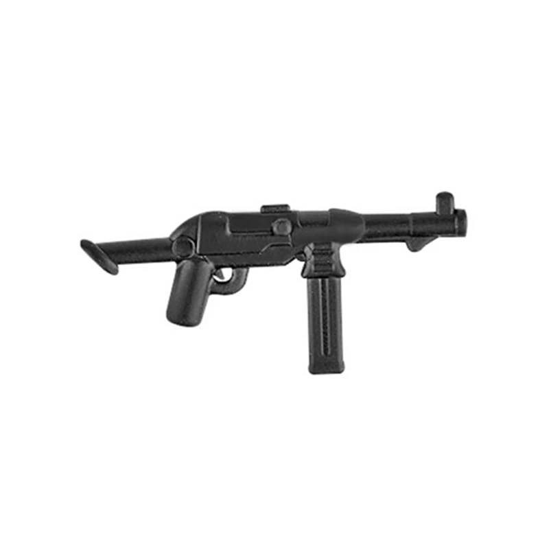 5 шт. Военная серия MP40 смешанный цвет пистолет солдат город МОС аксессуары