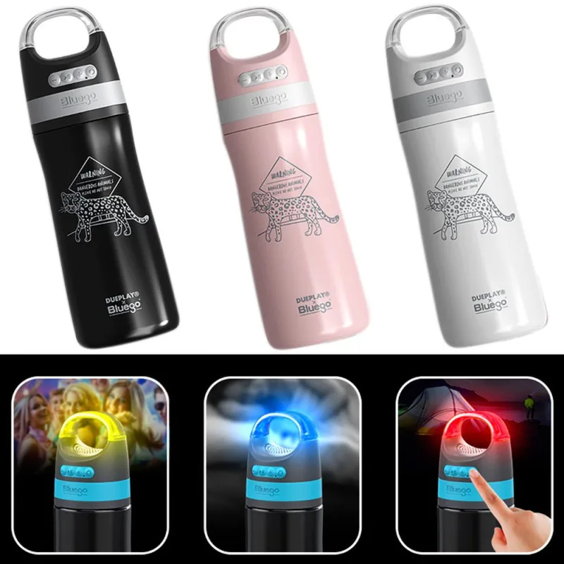 New Waterproof IPX6 Stainless Steel Wireless Subwoofer Hot Sell Newly Design Water Vacuum Bottle Bluetooth Speaker | Электроника