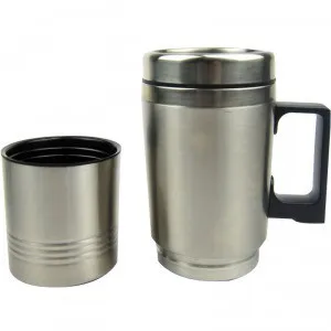 12 В чашка с подогревом кружка для путешествий термос автомобильный адаптер