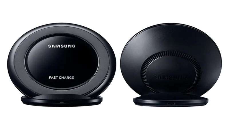 Оригинальное беспроводное быстрое зарядное устройство Samsung 15 Вт Qi Адаптивная