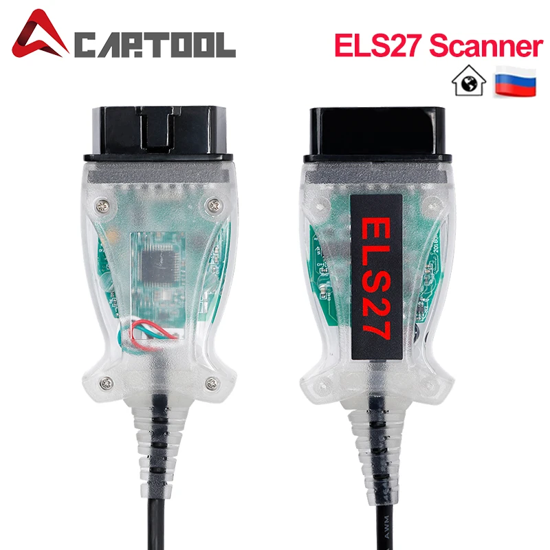 Сканер ELS27 FORScan с чипом FT232RL диагностический кабель OBD2 лучше чем ELM327|Кабели и