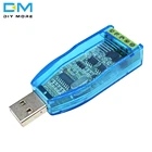 Промышленный преобразователь USB в RS485422, Улучшенная защита, Совместимость с CH340, стандартный конвертер RS485 V2.0