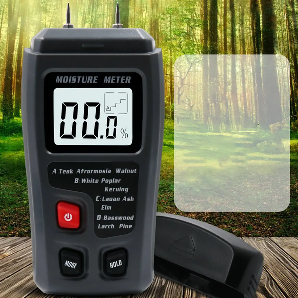 Деревянный измеритель влажности тестер деревянный пол коробка Измерение