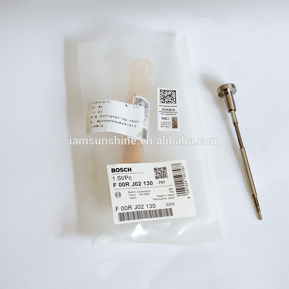 

F00RJ02130 original diesel fuel injector control valve F00RJ02130 for 0445120059/060/123/212