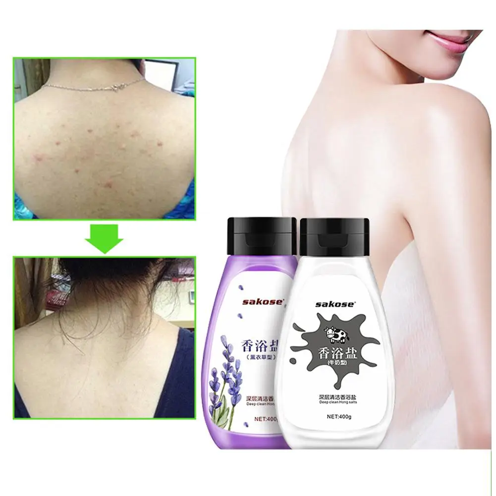 Отбеливающий Отшелушивающий гель для душа с молоком лаванды глубокое очищение