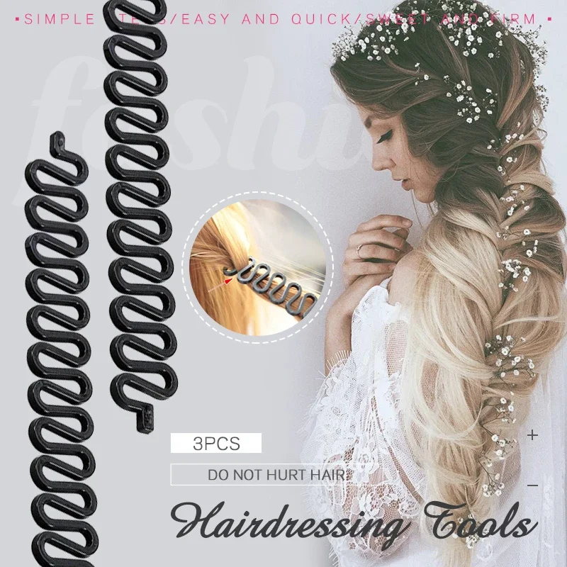 Парикмахерские инструменты для создания объема гребень заколка волос