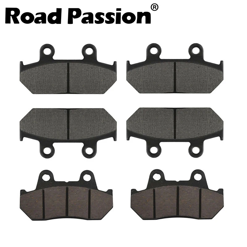 

Road Passion Motorcycle Front and rear Brake Pads For YAMAHA CBR750 FH Superaero RC27 1987 CBR1000 F Hurricane / FH/FJ 1987-1988