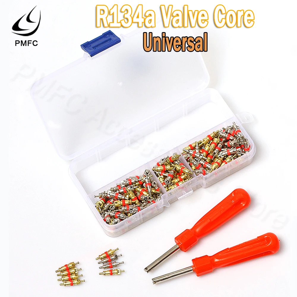 

242Pcs/Set R134a Universal Car A/C Air Conditioner R134a Valve Core Auto Air Conditioner Tools Repair Valve Remover Kit