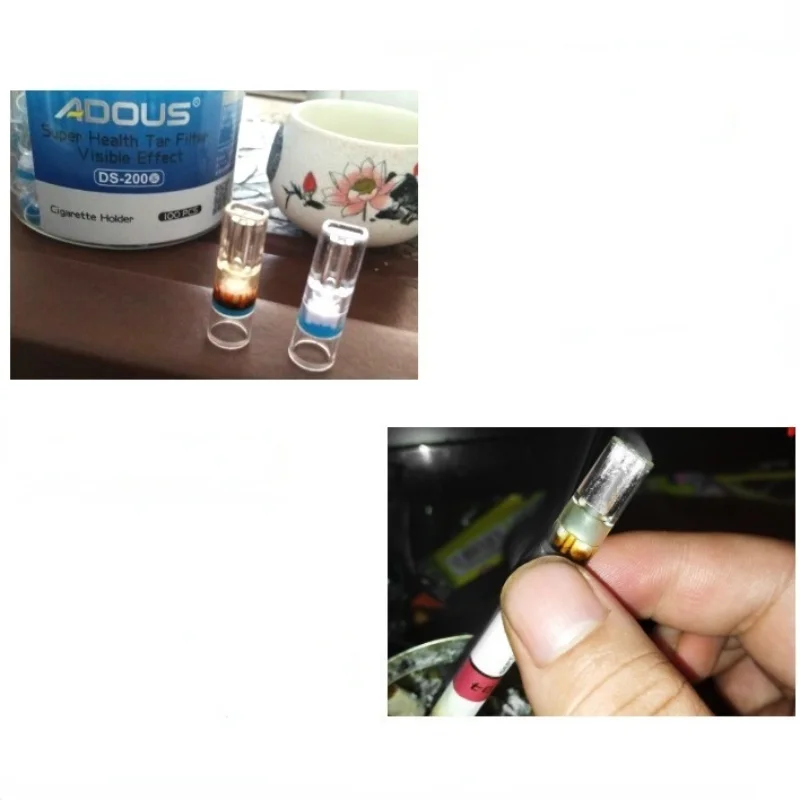 Одноразовый держатель для сигарет мундштук с отказанным фильтром чистки