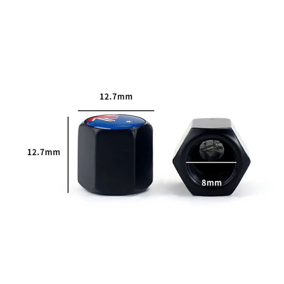 Универсальные колпачки клапанов автомобильных колес флаг Австралии значки