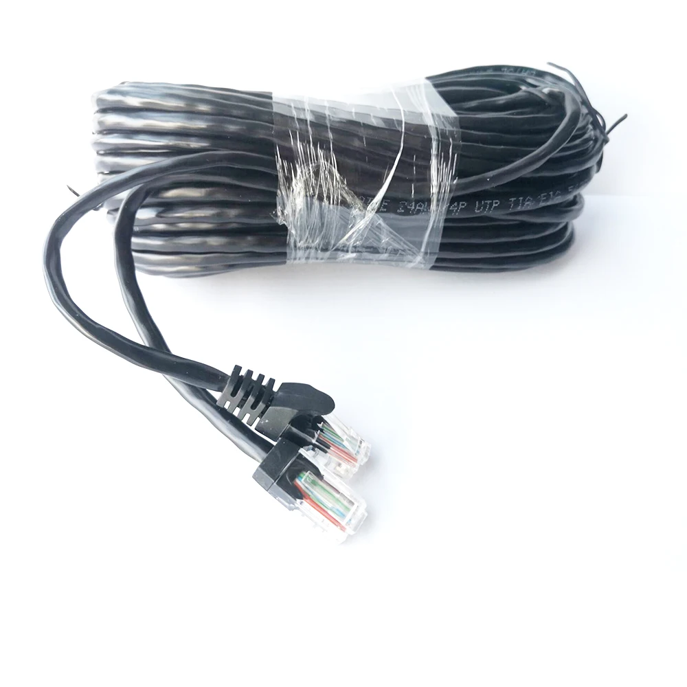 Значение 2 шт. 20 м 65ft cat5 Ethernet сетевой кабель RJ45 пестрые комнатные
