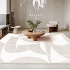 Nordic Стиль ковры для Гостиная Спальня арт ковер с абстрактным рисунком домашний Декор Ковер Ванная комната нескользящий коврик для пола для детской комнаты, мягкие