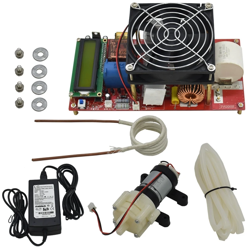 

ZVS 2000W Electric Melt Metals Induction Heater Module Temperature Protection Generator Tool High Voltage Board With Coil Driver