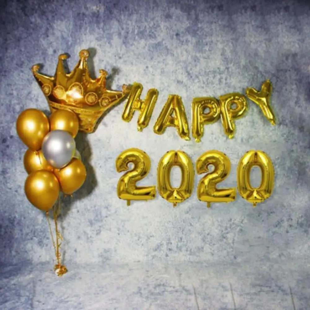 16 дюймов 2020 фольгированный шар креативный воздушный счастливый новый год Дети