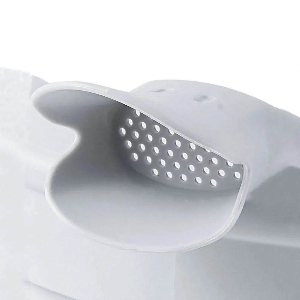 

Plastic Anti-spill Drain Pans Round Rim Deflector Nozzle Liquid Funnel Soup Diversion Duck Mouth Cooking Tools Kitchen Gadgets