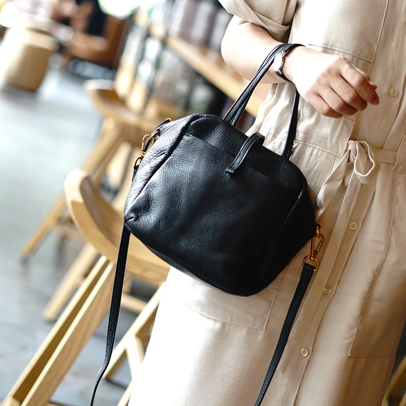 WOONAM женская модная сумочка из натуральной кожи итальянская телячья кожа верхняя