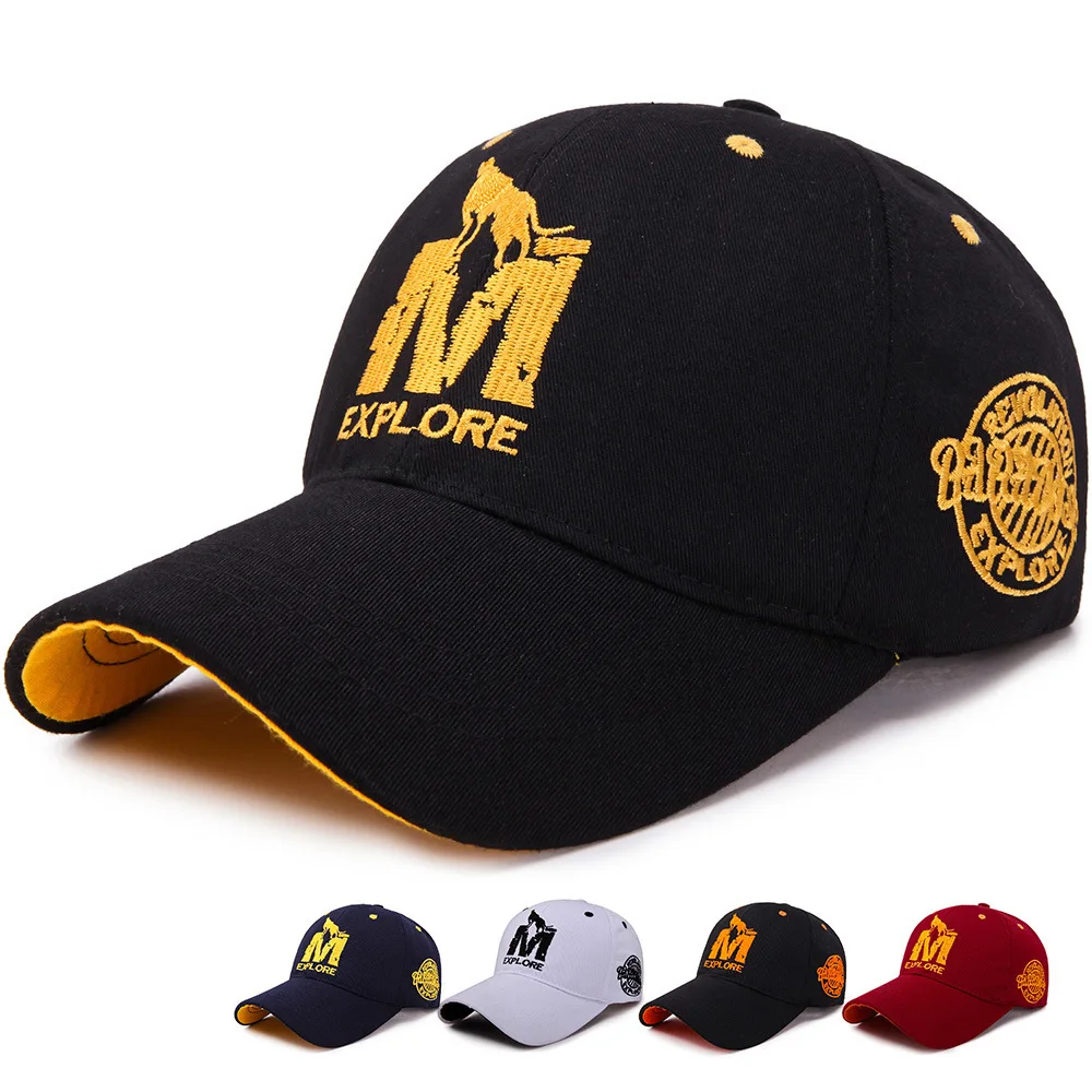 

Casual Fish Bone Men Baseball Cap Women Snapback Wolf Embroidery Dad Hat Trucker Gorra Summer Brand Thicken Caps Casquette CP021