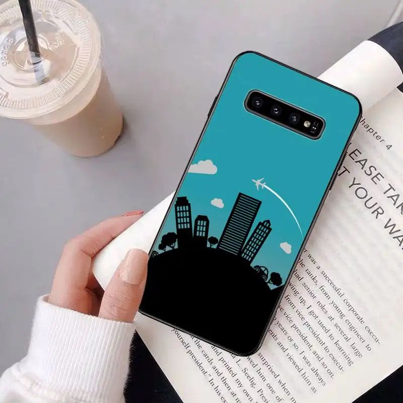 Beautiful scenery Phone Case luxury brand case for samsung galaxy S8 S9 S10e S20 PLUS J6 J600 cases cover