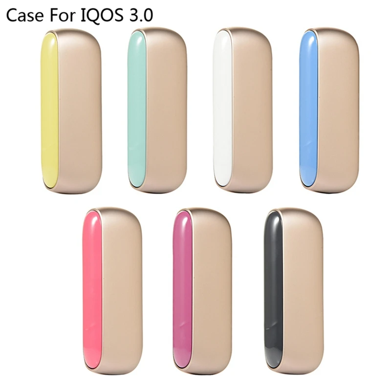 Яркий цвет модный дизайн Внешний чехол s Vape боковая крышка чехол для IQOS 3,0 Сменные магнитные колпаки