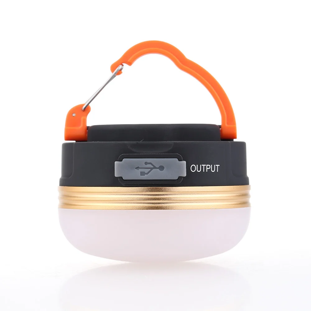 

New LED outdoor Mini waterproof tent lamp camping lamp super bright warm light camping lamp USB rechargeable pendant lamp