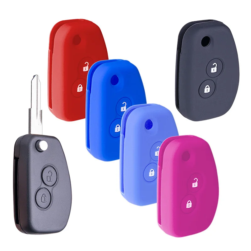 Резиновый защитный чехол VAC102 для модифицированного ключа Renault Dacia Modus Logan Clio Espace