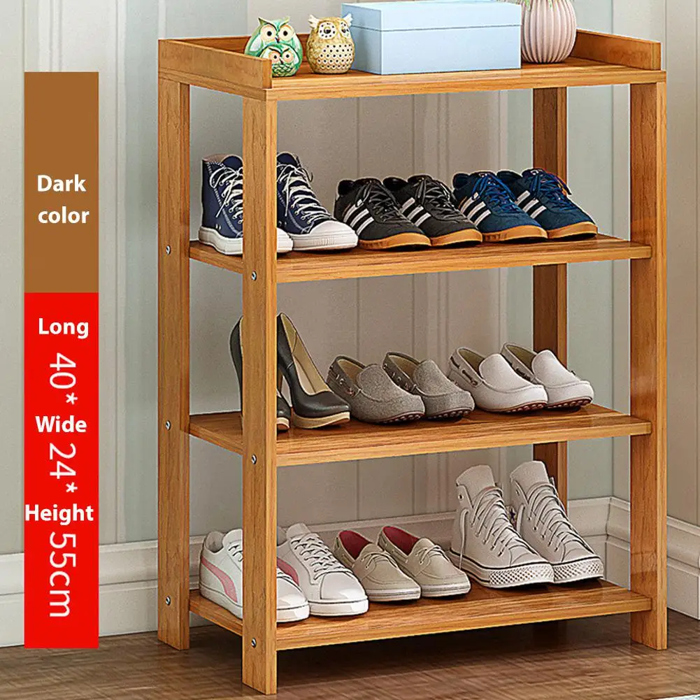 40 см Стойка для обуви простая влагостойкая деревянная стойка хранения дома