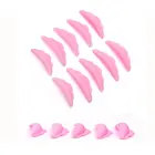 Подкладки для ресниц, розовые, силиконовая ресница, аксессуары для завивки, инструменты для нанесения, 5 пар