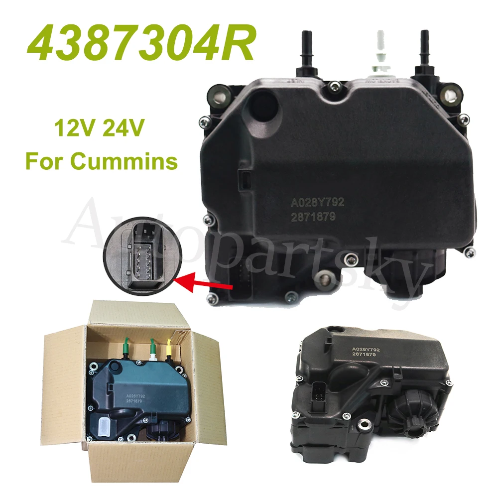 Новый Denoxtronic 2 блок управления дозатор насос 4387304RX для Cummins Bosch подлинный 12В 24В на