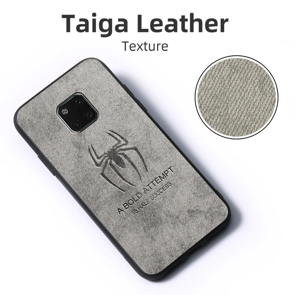 

Fabric Cloth Phone Case For Huawei Mate 20 Lite Case Honor 10i 10 10X Lite 30 Pro Plus 40 20 X Cover Soft Silicone Bumper Coque