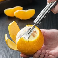 high quality orange peeler 304 stainless steel lemon orange peeler practical fruit grapefruit opener cutter kitchen gadgets
