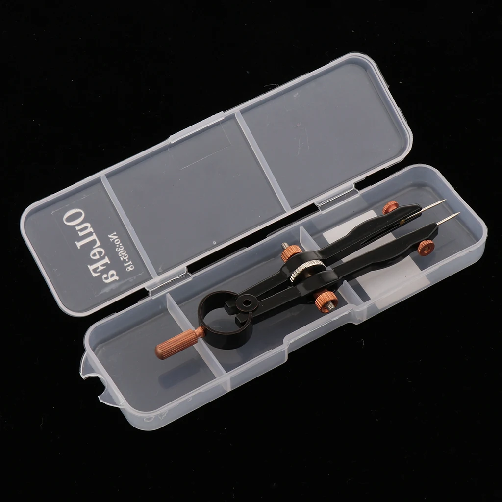 Циркуль для кожи инструменты рисования компаса школьный циркуль пружинный