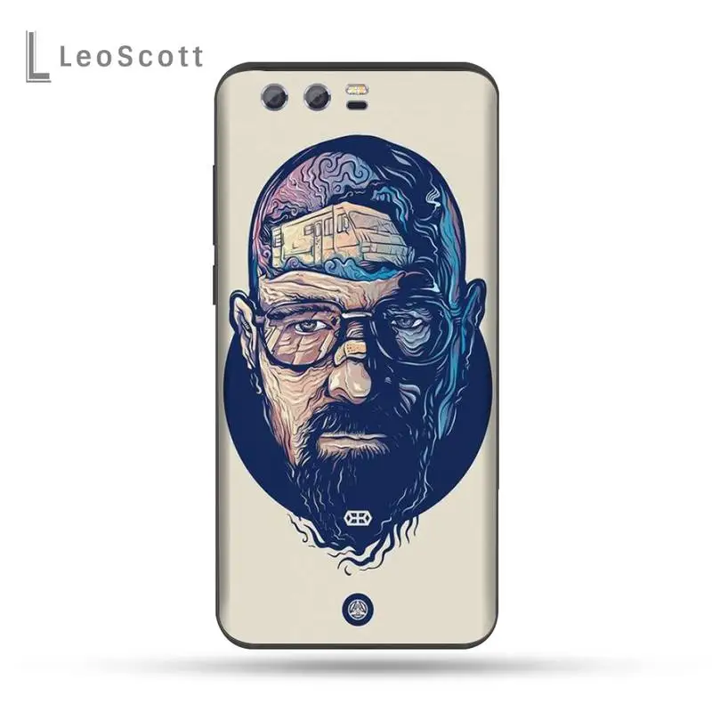 

Heisenberg Breaking Bad Phone Case For Huawei Honor view 7a5.45inch 7c5.7inch 8x 8a 8c 9 9x 10 20 10i 20i lite pro