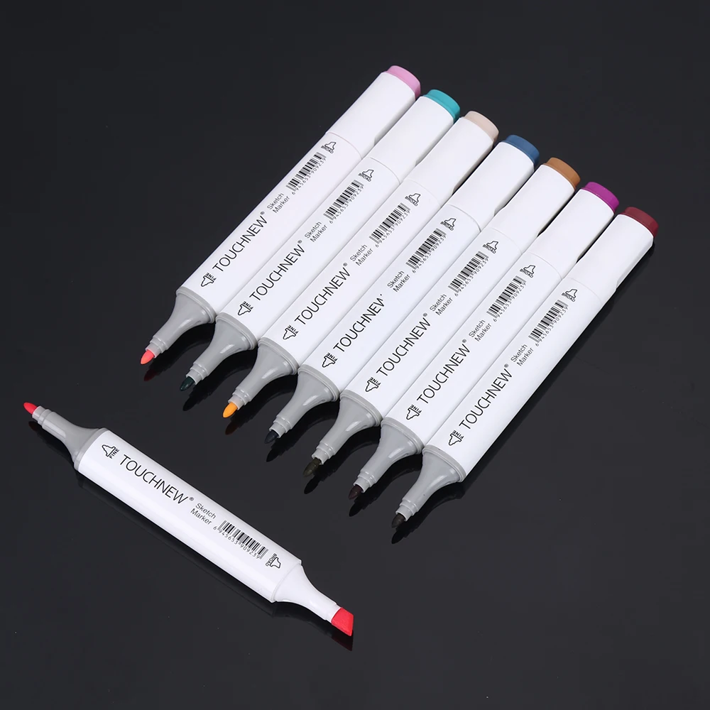 Маркеры TouchNew для рисования спиртовые маркеры с двойной головкой Эскиз маркер