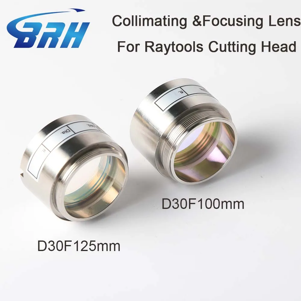 BRH Raytools Collimator объектив и Фокус D30 F100/125 мм для Bodor волоконная Лазерная режущая