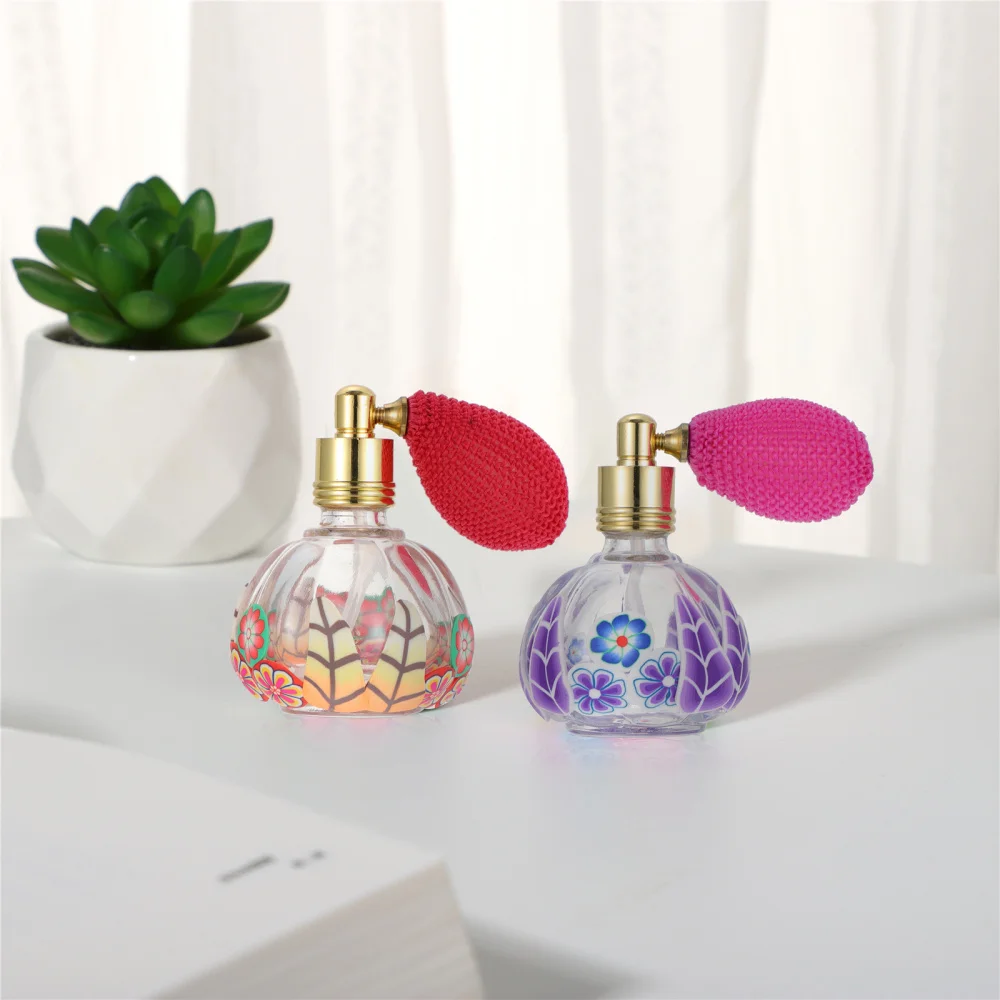 

2 Pcs Pumpkin Shape Spray Bottles Perfume Bottle Perfume Atomizer Bottles