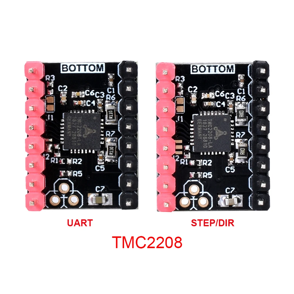 BIGTREETECH TMC2209 UART TMC2208 шаговый двигатель драйвер Stepsticks Mute VS TMC2130 TMC2100 для SKR V1.3 Pro E3 DIP материнская плата