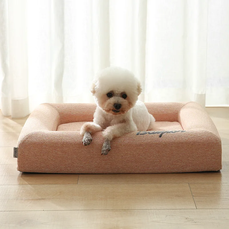 

Dog Bed Soft Warm Pet Cat Dog Sofa Beds Sponge Cushion Mat Detachable Washable For Small Medium Dogs Chihuahua Nest