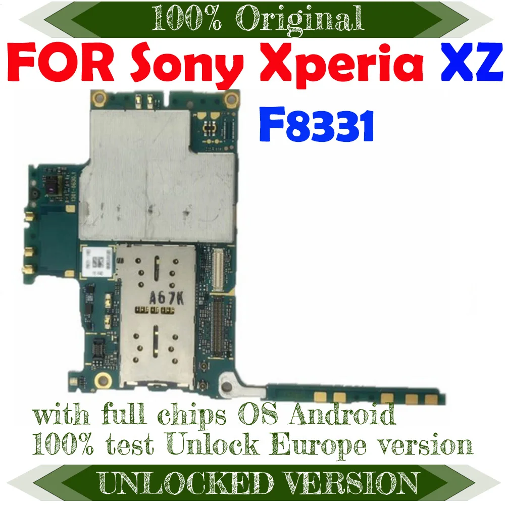 Материнская плата TDHHX для Sony Xperia XZ F8331 разблокированная Логическая с чипами