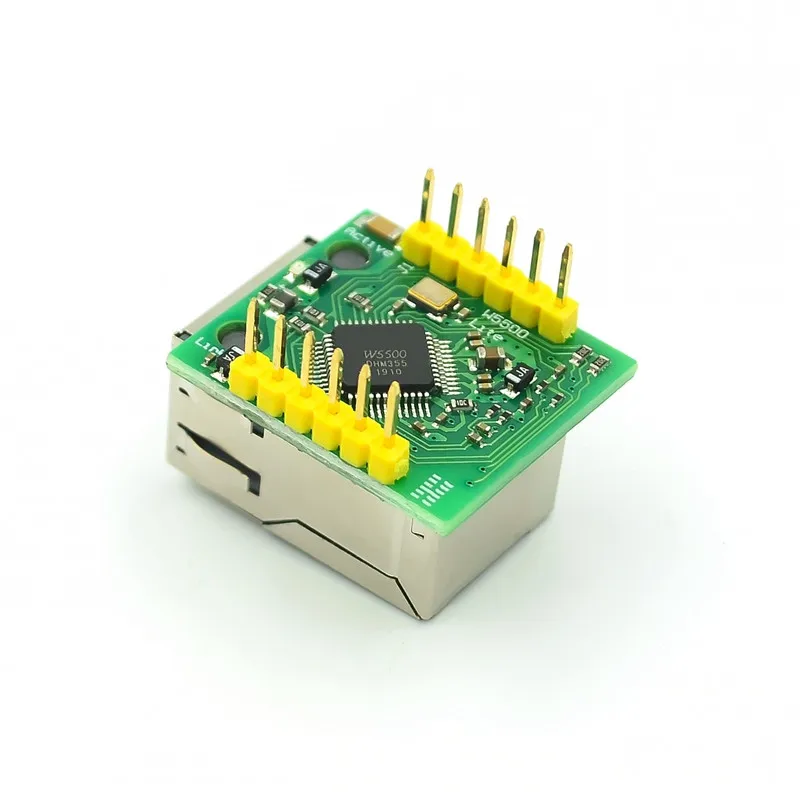 USR-ES1 W5500 Chip New SPI to LAN/ Ethernet Converter TCP/IP Mod | Электронные компоненты и принадлежности