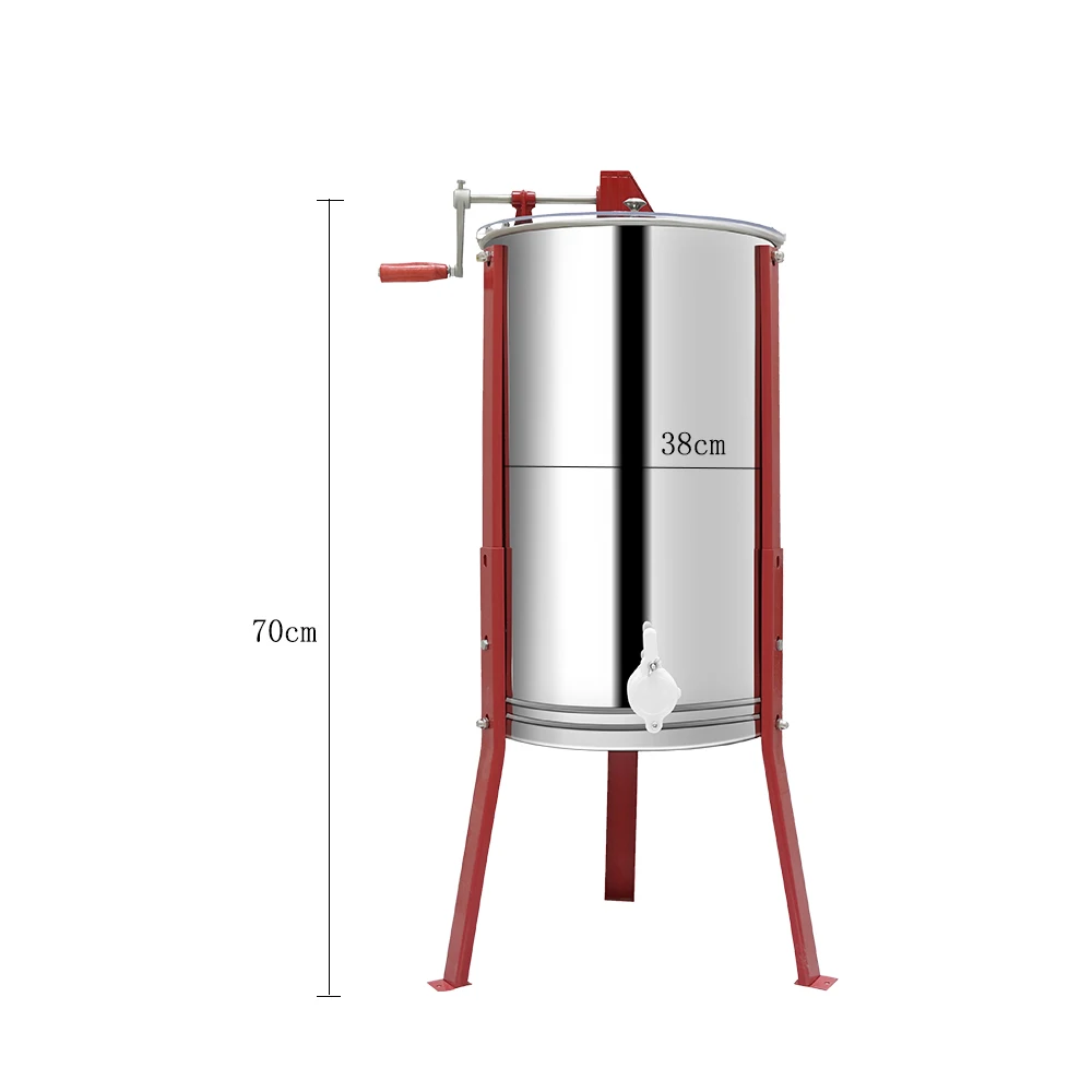 Пчеловодство Мед экстрактор пластик 2 рамы ручной пчела мед гребень Спиннер