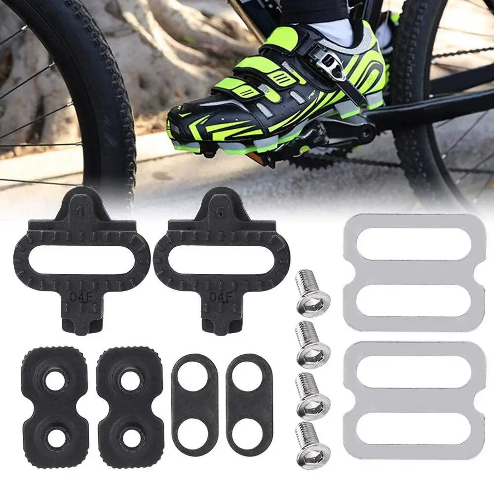 

Bicycle Pedals Cleat MTB Bike Cleat Clip-in Clips Kit Hardware Nuts Cleats SPD Pedals Plate Bicycle Accessories for PD-M520
