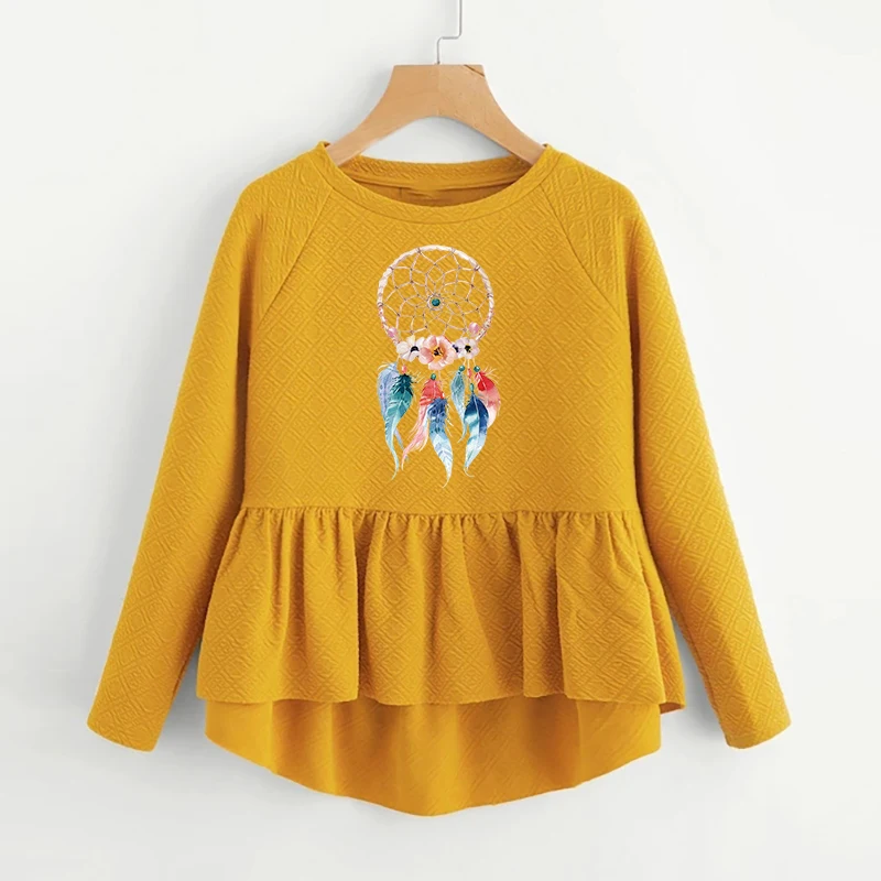 Нашивки Ловец снов с перьями термальные нашивки для одежды железная аппликация