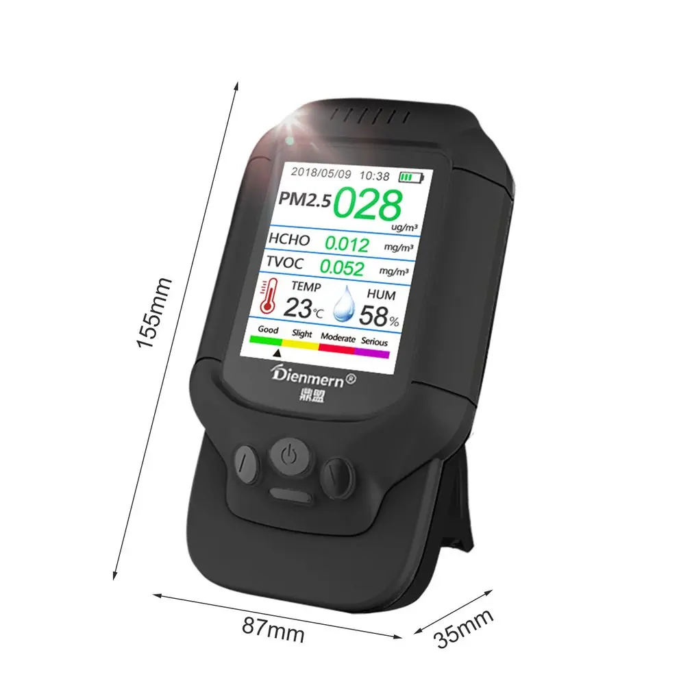 Анализатор температуры и влажности воздуха PM2.5/HCHO/TVOC | Инструменты