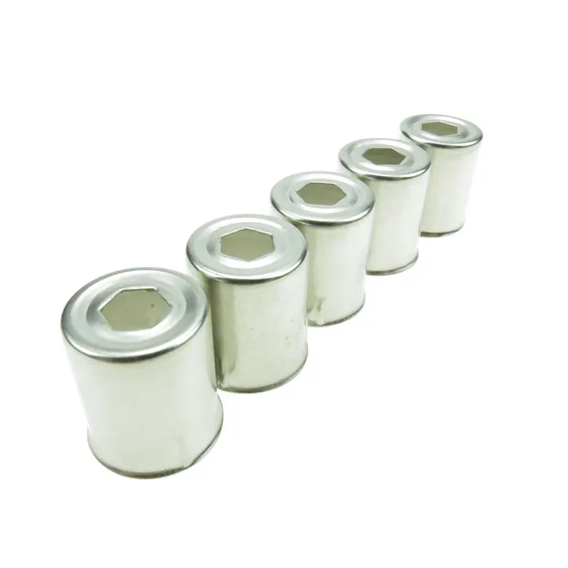 5 шт./лот из нержавеющей стали Пентагон отверстие Магнетронные колпачки для