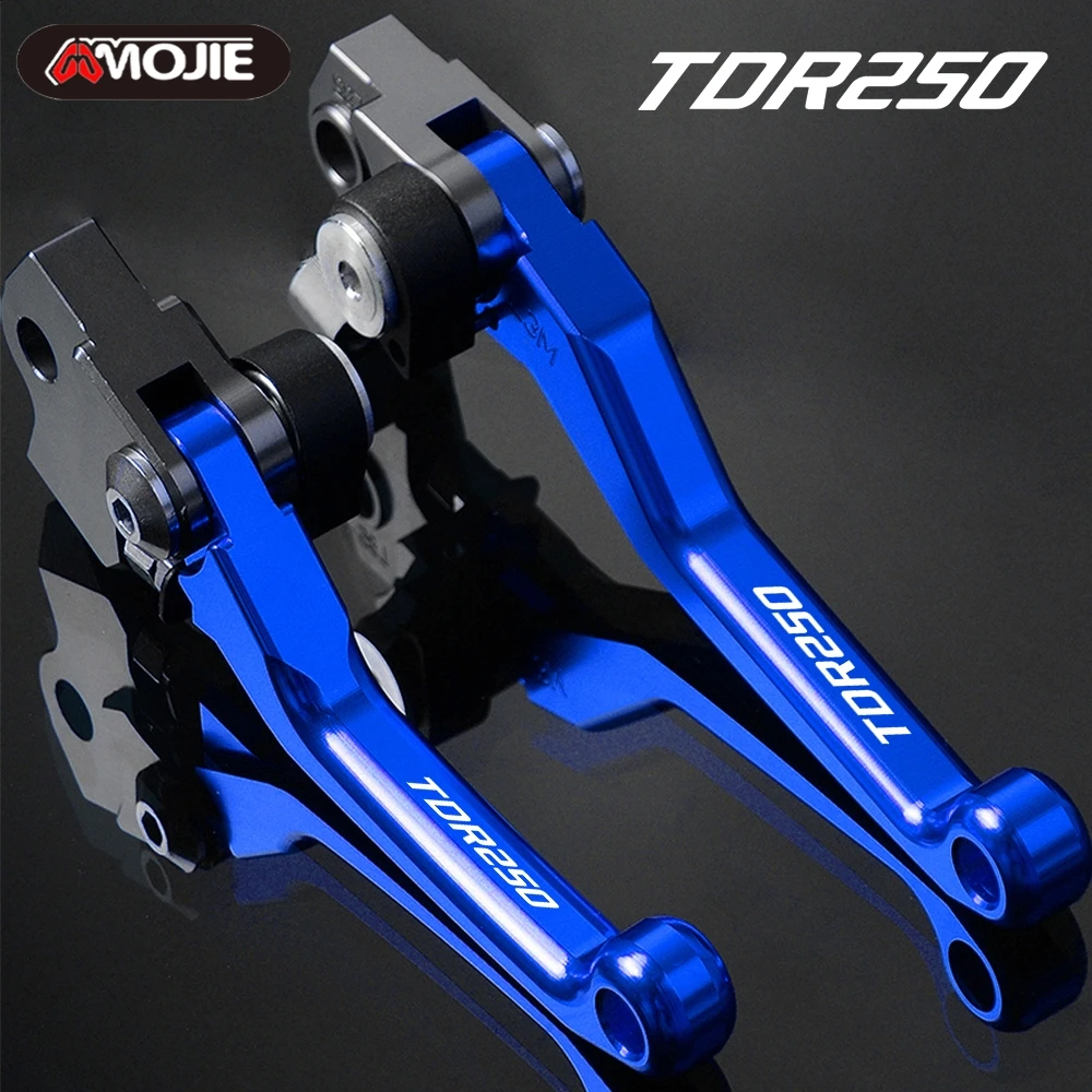 

CNC Aluminum Motorcycle DirtBike Motocross Pivot Handle Brake Clutch Levers FOR YAMAHA TDR250 TDR 250 1988 1989 1990 1991 1992