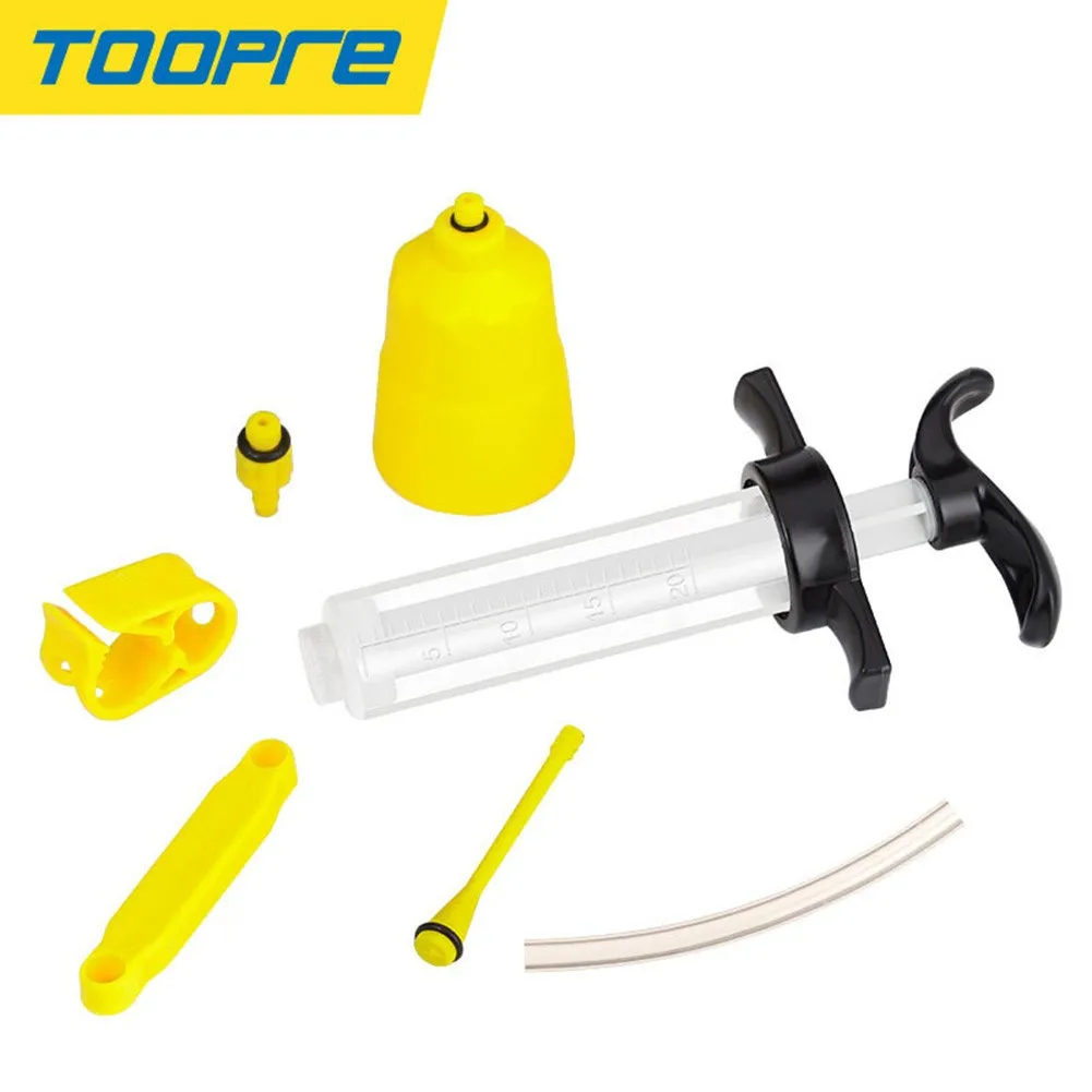 

2021Universal Bicycle Hydraulic Disc Brake Oil Bleed Kit For SHIMAN Tektro MAGURA Oiling Tool Mula Hayes Bike Brake Tool Kit