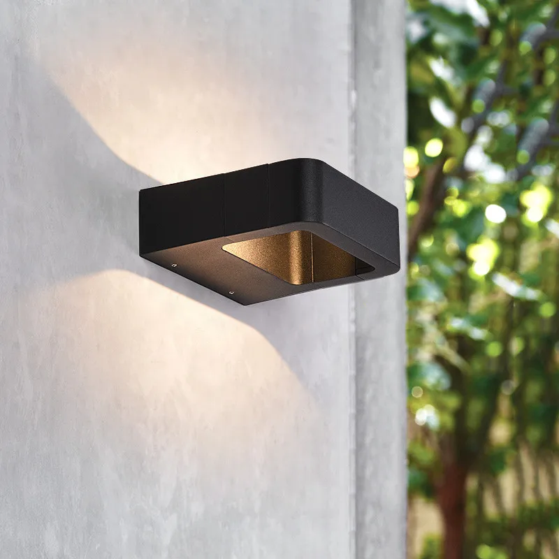 

Outdoor IP65 LED Senses Wall Lamp 7W 12W Porch Wall Sconce Light Indoor Outdoor Landscape Lighting AC110 220V
