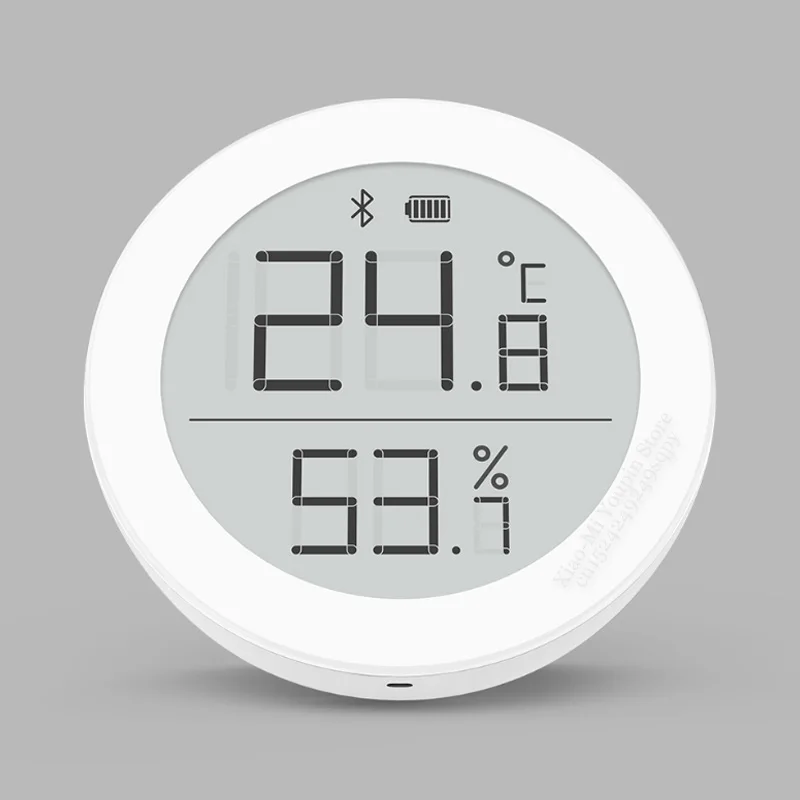 Youpin clearGrass Digital Bluetooth Thermometer and Hygrometer Electronic Ink Screen 30 Days Data By For Mi home app | Электроника